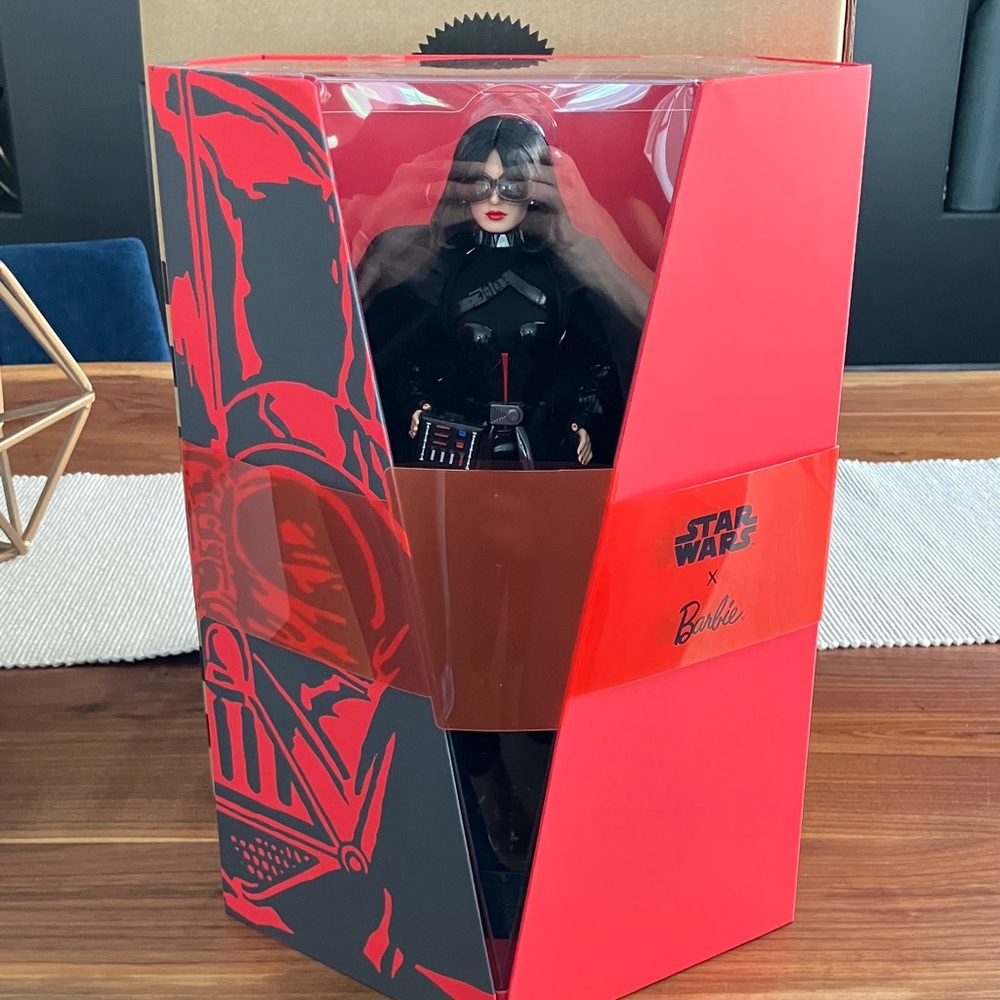 Star Wars x Barbie
Darth Vader 
Brand new in box